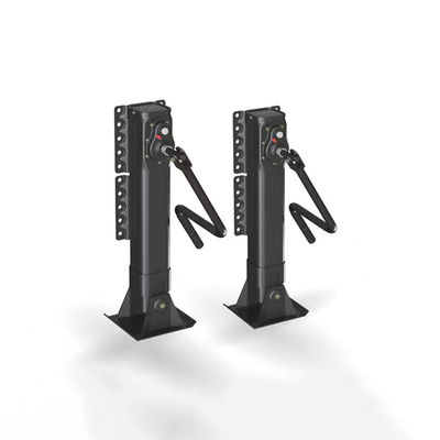 Repuestos para camiones de semirremolque de 25-28 toneladas Capacidad de elevación Remolque Jack Leg Equipo de aterrizaje para camiones pesados