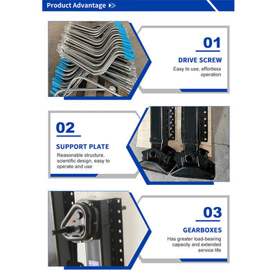 Cajas de engranajes exteriores, piezas de semirremolques, piezas de aleación de aluminio de peso ligero para camiones elevadores pesados