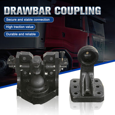 160*100/140*80 Empalme de remolque de acoplamiento de tirón para partes de remolque de semirremolque Valor D 140KN/150KN/280KN/360KN