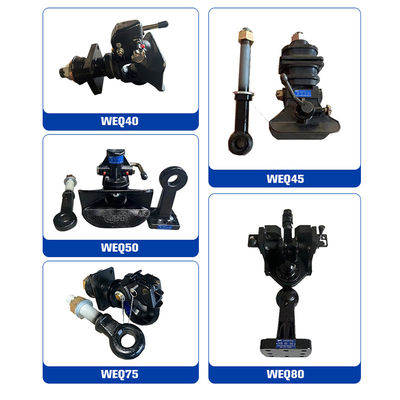160*100/140*80 Empalme de remolque de acoplamiento de tirón para partes de remolque de semirremolque Valor D 140KN/150KN/280KN/360KN